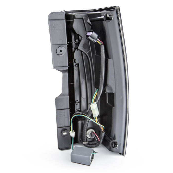 Anzo USA 311232 Tail Light Assembly; LED; Smoke Lens; G5; Escalade Look; Pair; - Truck Part Superstore