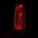 Anzo USA 311232 Tail Light Assembly; LED; Smoke Lens; G5; Escalade Look; Pair; - Truck Part Superstore