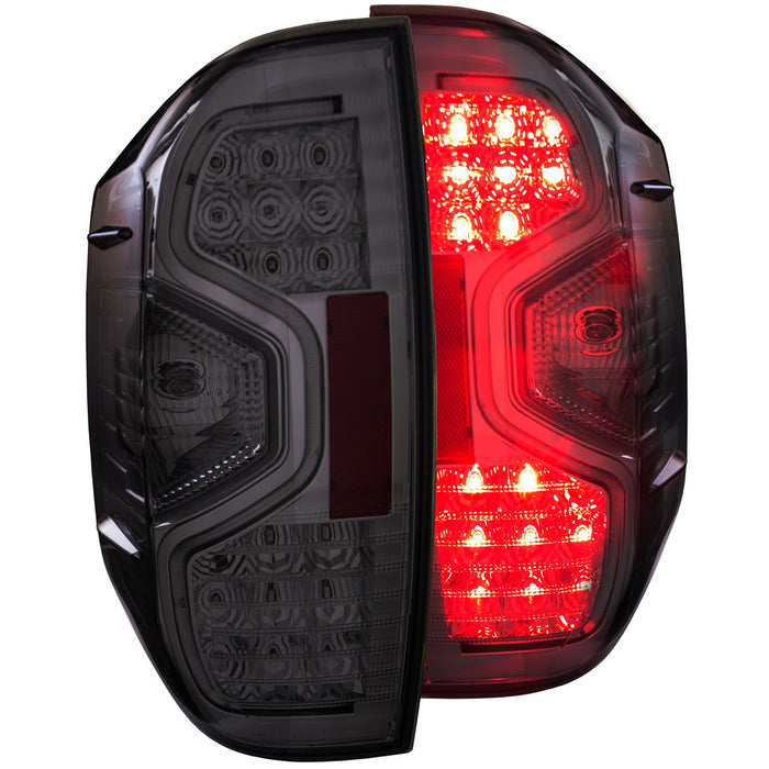 Anzo USA 311234 Tail Light Assembly; LED; Smoke Lens; Pair; - Truck Part Superstore