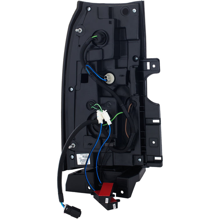 ANZO USA 311266 Tail Light Assembly; LED; Chrome; G2; Pair; - Truck Part Superstore