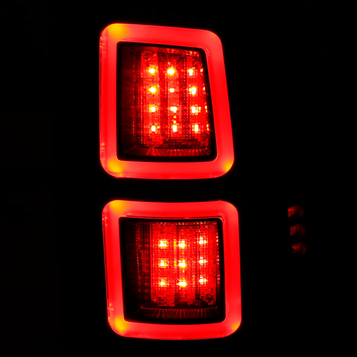 Anzo USA 311273 Tail Light Assembly; LED; Black; - Truck Part Superstore