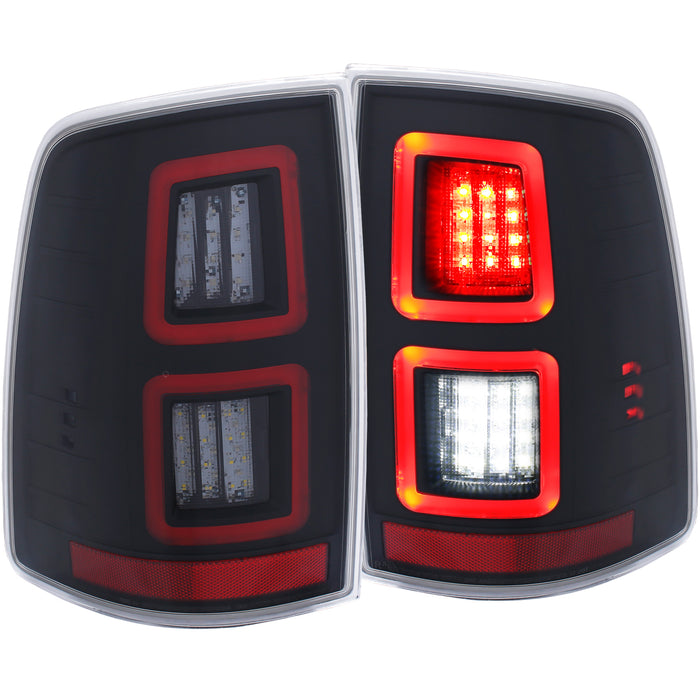 Anzo USA 311273 Tail Light Assembly; LED; Black; - Truck Part Superstore