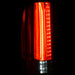 Anzo USA 311280 Tail Light Assembly; Clear Lens; Chrome Housing; Pair; w/LED; - Truck Part Superstore