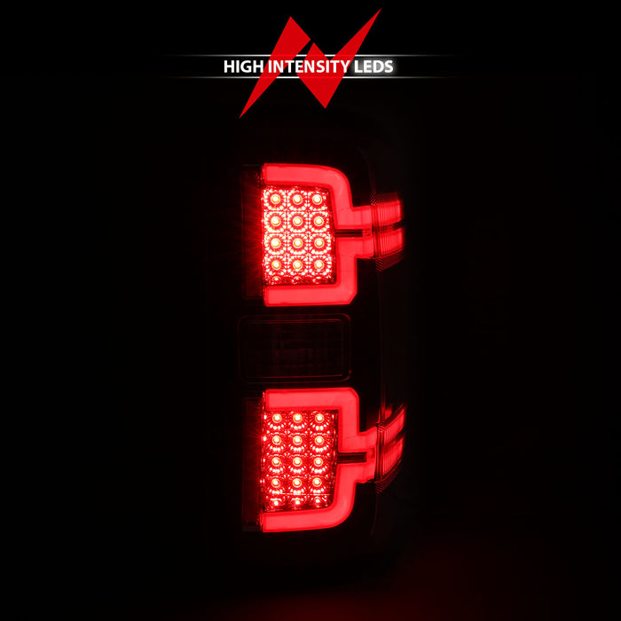 Anzo USA 311289 Tail Light Assembly; LED; Black Lens; Pair; - Truck Part Superstore
