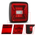 Anzo USA 311295 Tail Light Assembly; LED; Red/Clear Lens; Pair; - Truck Part Superstore