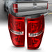 Anzo USA 311299 Tail Light Assembly; Red/Clear Lens; w/o Bulb; Pair; - Truck Part Superstore