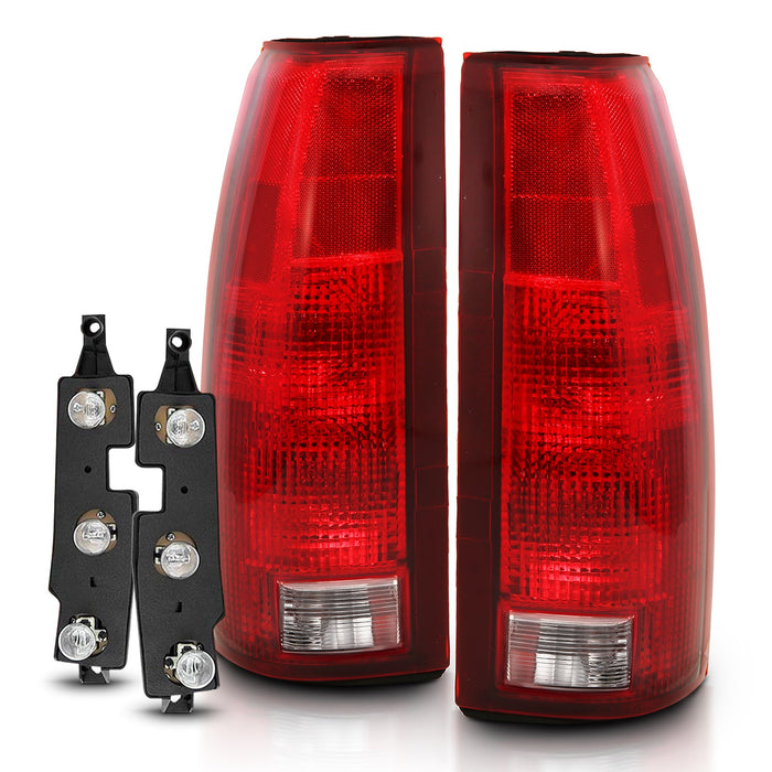 Anzo USA 311300 Tail Light Assembly; Red/Clear Lens; w/Circuit Board; OE Replacement; - Truck Part Superstore