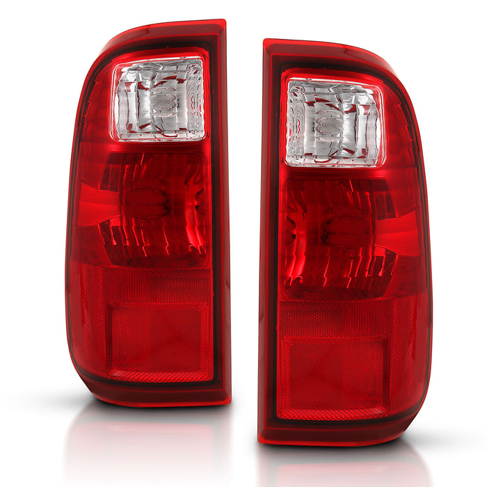Anzo USA 311305 Tail Light Assembly; Red/Clear Lens; OE Replacement; - Truck Part Superstore