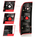Anzo USA 311305 Tail Light Assembly; Red/Clear Lens; OE Replacement; - Truck Part Superstore