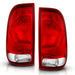 Anzo USA 311307 Tail Light Assembly; Red/Clear Lens; OE Replacement; - Truck Part Superstore