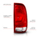 Anzo USA 311307 Tail Light Assembly; Red/Clear Lens; OE Replacement; - Truck Part Superstore