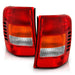 Anzo USA 311308 Tail Light Assembly; Red/Clear Lens; OE Replacement; - Truck Part Superstore