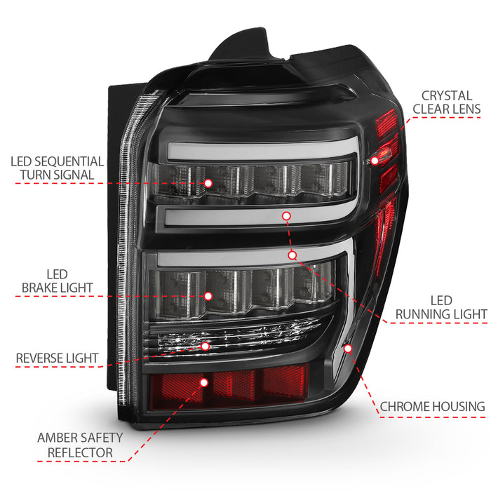 Anzo USA 311311 Tail Light Assembly - Truck Part Superstore