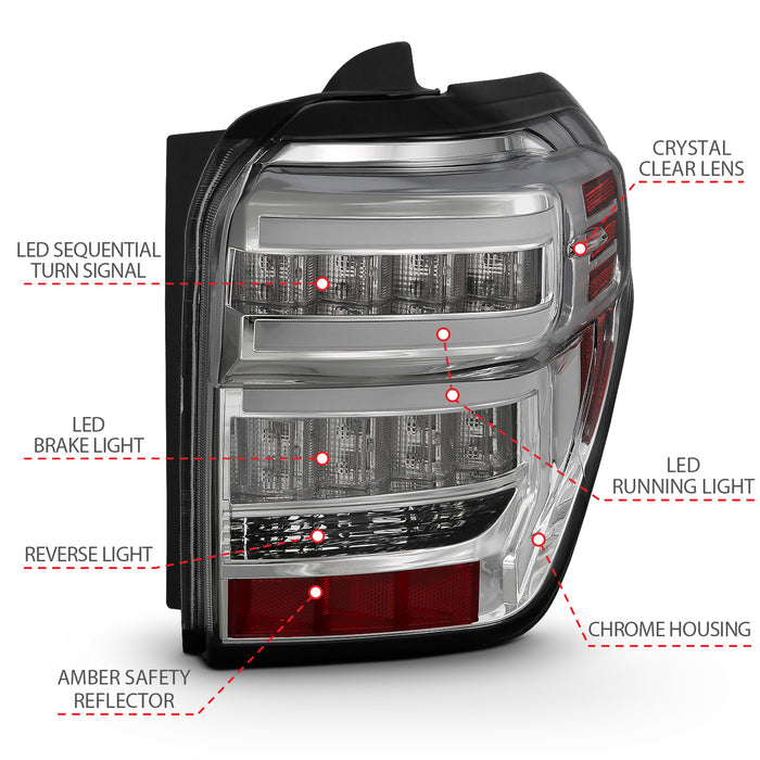 Anzo USA 311313 Tail Light Assembly - Truck Part Superstore