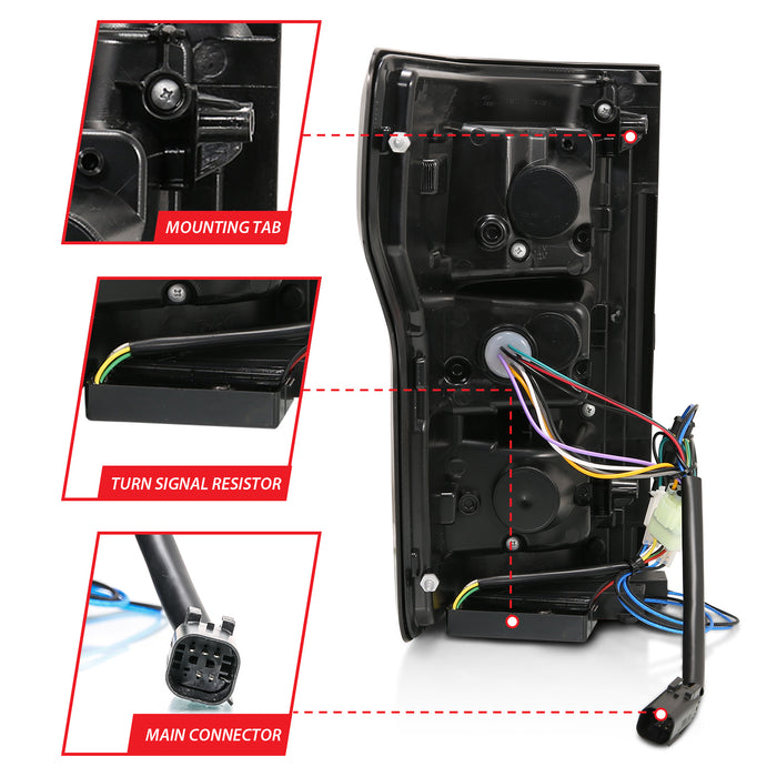 Anzo USA 311315 Tail Light Assembly - Truck Part Superstore