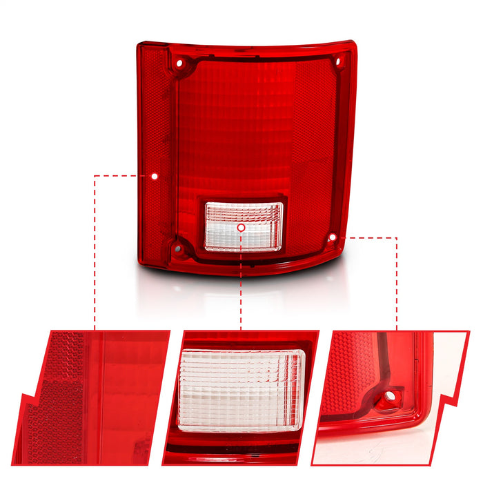 Anzo USA 311317 Tail Light Assembly - Truck Part Superstore
