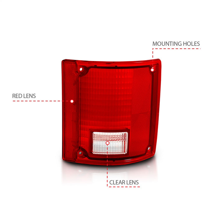 Anzo USA 311317 Tail Light Assembly - Truck Part Superstore