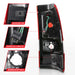 Anzo USA 311326 Tail Light Assembly; LED; Red/Clear Lens; Chrome Housing; Pair; - Truck Part Superstore