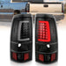 Anzo USA 311330 Tail Light Assembly; LED; Clear Lens; Black; Pair; - Truck Part Superstore