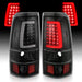 Anzo USA 311330 Tail Light Assembly; LED; Clear Lens; Black; Pair; - Truck Part Superstore