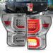 Anzo USA 311338 Tail Light Assembly; LED; Clear Lens; Chrome Housing; Pair; - Truck Part Superstore