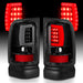 Anzo USA 311339 Tail Light Assembly; LED; Clear Lens; Black Housing; Pair; - Truck Part Superstore