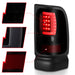 Anzo USA 311340 Tail Light Assembly; LED; Smoke Lens; Black Housing; Pair; - Truck Part Superstore