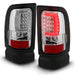 Anzo USA 311341 Tail Light Assembly; LED; Clear Lens; Chrome Housing; Pair; - Truck Part Superstore