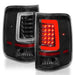 Anzo USA 311342 Tail Light Assembly; LED; Clear Lens; Black Housing; w/Light Bar; Pair; - Truck Part Superstore