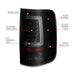 Anzo USA 311343 Tail Light Assembly; LED; Smoke Lens; Black Housing; w/Light Bar; Pair; - Truck Part Superstore