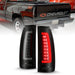Anzo USA 311345 Tail Light Assembly; LED; Smoke Lens; Black Housing; Pair; - Truck Part Superstore