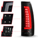 Anzo USA 311345 Tail Light Assembly; LED; Smoke Lens; Black Housing; Pair; - Truck Part Superstore