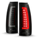 Anzo USA 311345 Tail Light Assembly; LED; Smoke Lens; Black Housing; Pair; - Truck Part Superstore
