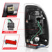 Anzo USA 311347 Tail Light Assembly; LED; Clear Lens; Black Housing; Pair; - Truck Part Superstore