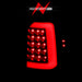 Anzo USA 311347 Tail Light Assembly; LED; Clear Lens; Black Housing; Pair; - Truck Part Superstore