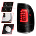 Anzo USA 311348 Tail Light Assembly; LED; Smoke Lens; Black Housing; Pair; - Truck Part Superstore