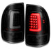 Anzo USA 311348 Tail Light Assembly; LED; Smoke Lens; Black Housing; Pair; - Truck Part Superstore