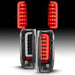 Anzo USA 311350 Tail Light Assembly; LED; Clear Lens; Black Housing; Pair; - Truck Part Superstore