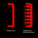 Anzo USA 311351 Tail Light Assembly; LED; Smoke Lens; Black Housing; Pair; - Truck Part Superstore
