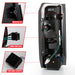 Anzo USA 311351 Tail Light Assembly; LED; Smoke Lens; Black Housing; Pair; - Truck Part Superstore