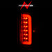 Anzo USA 311352 Tail Light Assembly; LED; Clear Lens; Chrome Housing; Pair; - Truck Part Superstore