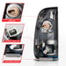 Anzo USA 311356 Tail Light Assembly; LED; Clear Lens; Black Housing; Pair; - Truck Part Superstore