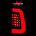 Anzo USA 311357 Tail Light Assembly; LED; Smoke Lens; Chrome Housing; Pair; - Truck Part Superstore