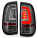 Anzo USA 311357 Tail Light Assembly; LED; Smoke Lens; Chrome Housing; Pair; - Truck Part Superstore