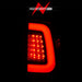 Anzo USA 311358 Tail Light Assembly; LED; Red/Clear Lens; Chrome Housing; Pair; - Truck Part Superstore