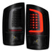 Anzo USA 311369 Tail Light Assembly; LED; Smoke Lens; Black Housing; w/Light Bar; Pair; - Truck Part Superstore