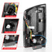 Anzo USA 311369 Tail Light Assembly; LED; Smoke Lens; Black Housing; w/Light Bar; Pair; - Truck Part Superstore