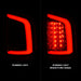 Anzo USA 311370 Tail Light Assembly; LED; Red/Clear Lens; Black Housing; w/Light Bar; Pair; - Truck Part Superstore