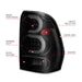 Anzo USA 311372 Tail Light Assembly; LED; Smoke Lens; Black Housing; w/Light Bar; Pair; - Truck Part Superstore