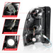 Anzo USA 311373 Tail Light Assembly; LED; Clear Lens; Chrome Housing; w/Light Bar; Pair; - Truck Part Superstore
